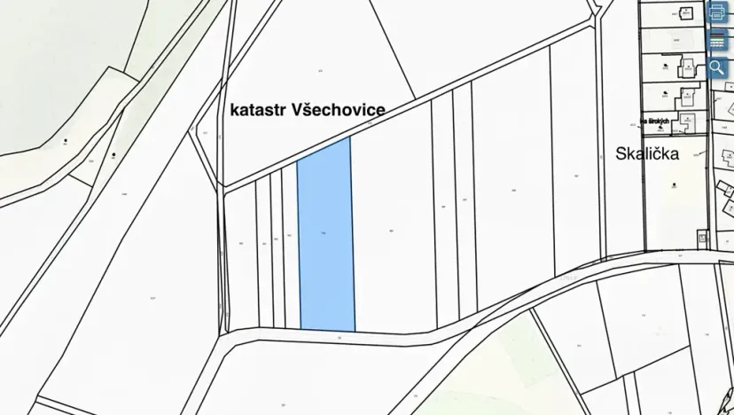 Prodej pole, Všechovice, 7317 m2