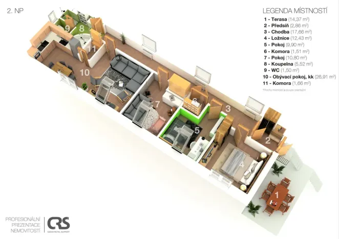 Prodej rodinného domu, Kladno - Kročehlavy, Kozinova, 225 m2