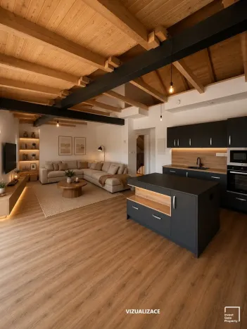 Pronájem bytu 3+kk, Srubec - Stará Pohůrka, 110 m2