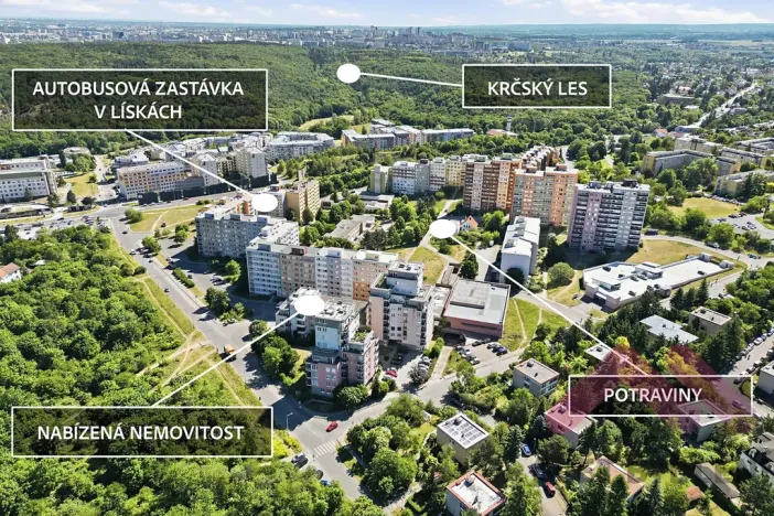 Pronájem bytu 2+kk, Praha - Krč, Tavolníková, 51 m2