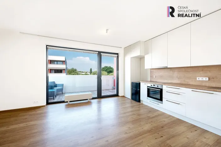 Pronájem bytu 1+kk, Zlín - Příluky, Boněcký rybník, 27 m2