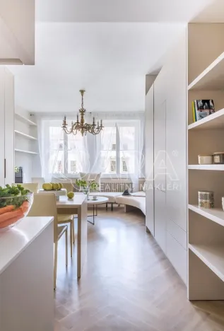 Pronájem bytu 2+kk, Praha - Malá Strana, Újezd, 51 m2