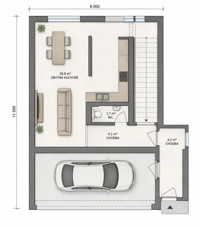 Prodej rodinného domu, Babice, K Vile, 96 m2