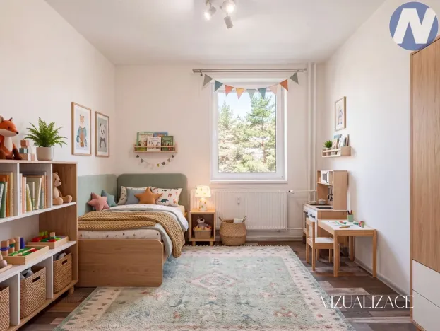 Prodej bytu 3+1, Prachatice, Národní, 72 m2