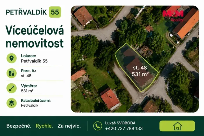 Prodej rodinného domu, Petřvald - Petřvald 2-Petřvaldík, 609 m2
