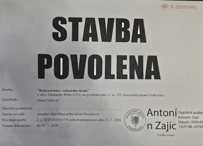 Prodej rodinného domu, Prostějov - Vrahovice, Zikmunda Wintra, 60 m2