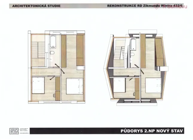 Prodej rodinného domu, Prostějov - Vrahovice, Zikmunda Wintra, 60 m2
