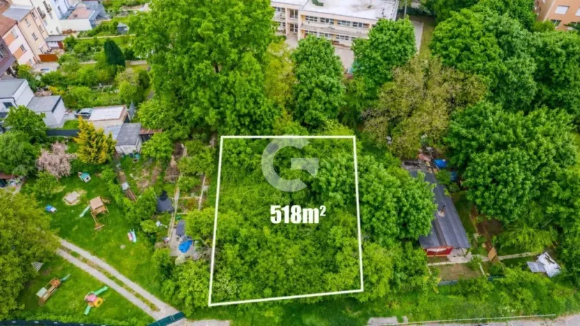 Prodej pozemku pro bydlení, Brno, Kuřimská, 518 m2