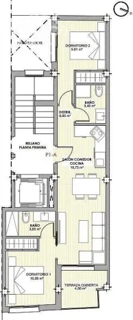 Prodej bytu 3+kk, Torrevieja, Alicante, Španělsko, 59 m2
