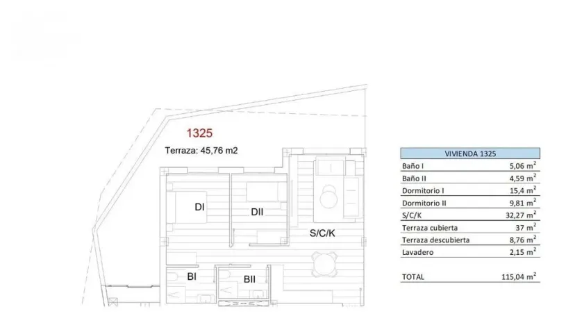 Prodej bytu 3+kk, San Miguel de Salinas, Alicante, Španělsko, 91 m2