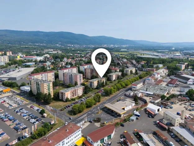 Pronájem bytu 1+kk, Teplice - Trnovany, Masarykova třída, 33 m2