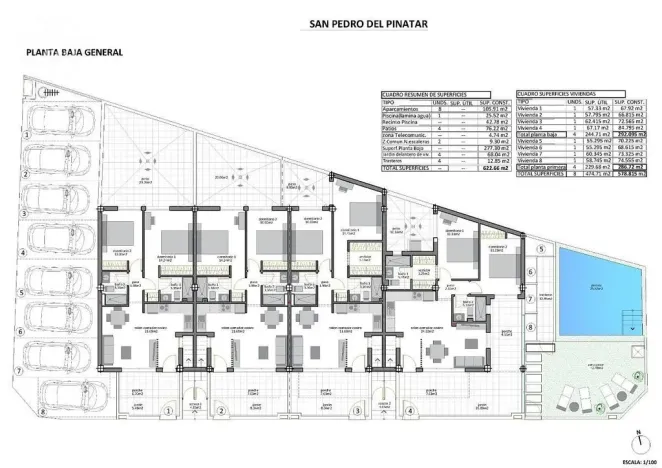 Prodej rodinného domu, San Pedro del Pinatar, Murcia, Španělsko, 66 m2
