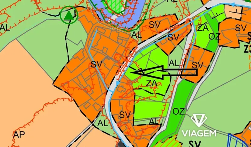 Prodej podílu zahrady, Višňová, 824 m2