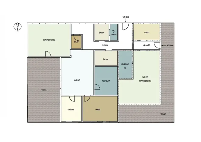 Prodej vícegeneračního domu, Trutnov - Horní Staré Město, Na Terase, 181 m2