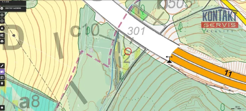 Prodej lesa, Hrabyně, 2404 m2