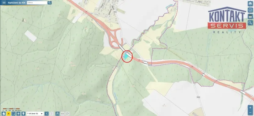 Prodej lesa, Hrabyně, 2404 m2