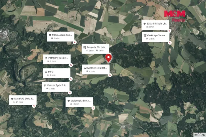 Prodej rodinného domu, Rataje nad Sázavou - Mirošovice, 210 m2