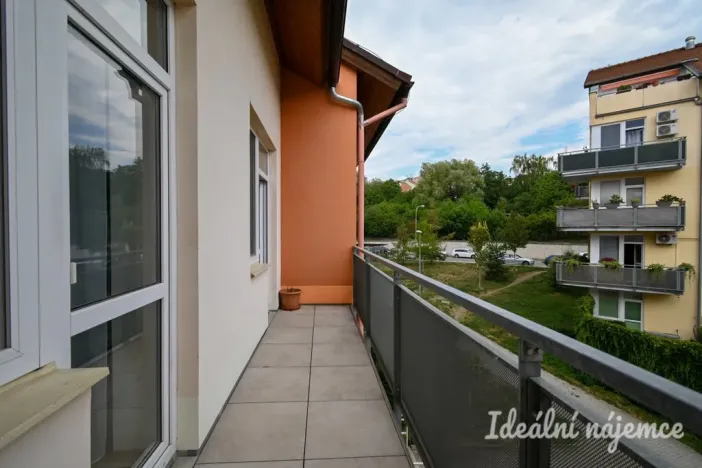 Pronájem bytu 2+kk, Brno, Hrázka, 46 m2