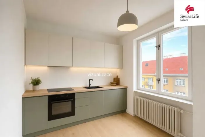 Prodej bytu 2+1, Brno - Ponava, Šumavská, 50 m2