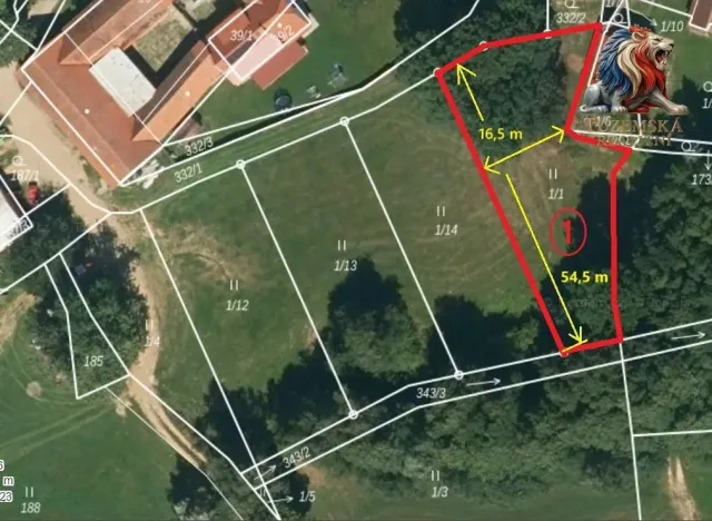 Prodej pozemku pro bydlení, Nová Cerekev - Chmelná, 982 m2