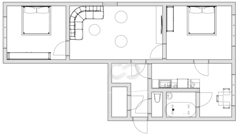 Prodej bytu 3+1, Vimperk - Vimperk II, Sklářská, 65 m2