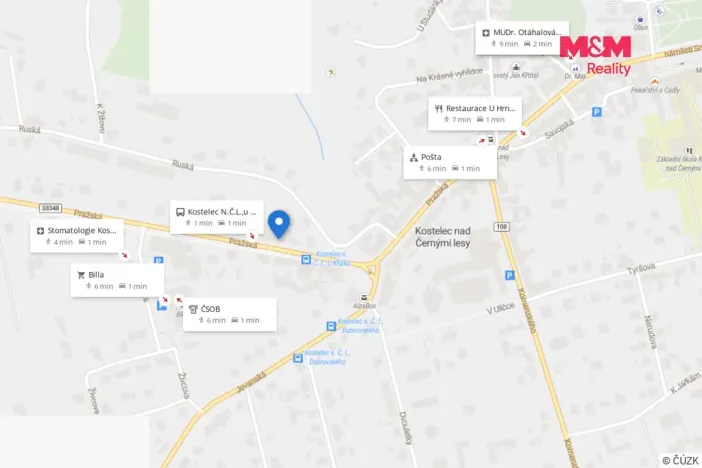 Prodej rodinného domu, Kostelec nad Černými lesy - Kostelec nad Černými Lesy, Pražská, 90 m2