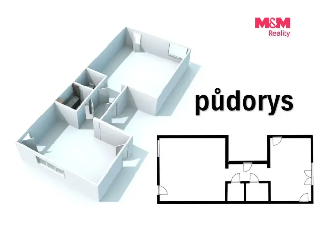 Pronájem kanceláře, Přelouč, Masarykovo náměstí, 50 m2