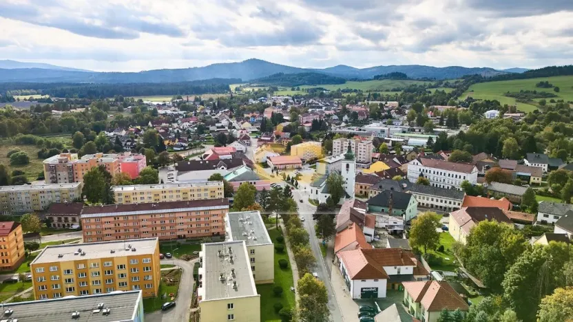 Prodej bytu 3+1, Volary, Sídl. Míru, 65 m2