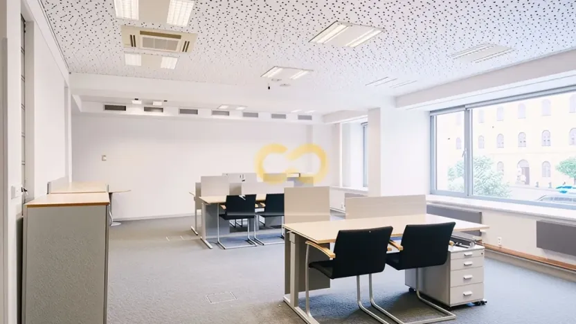 Pronájem kanceláře, Písek - Vnitřní Město, Alšovo nám., 200 m2