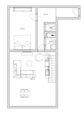 Pronájem bytu 3+kk, Písek - Vnitřní Město, Alšovo nám., 150 m2