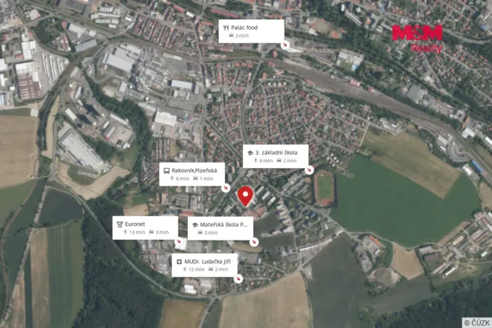 Pronájem bytu 3+1, Rakovník - Rakovník II, Průběžná, 61 m2