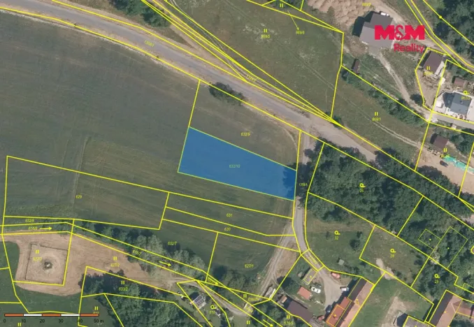 Prodej pozemku pro bydlení, Poleň, 1261 m2
