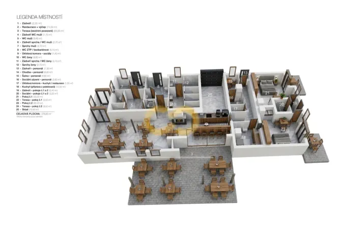 Prodej ubytování, Hrdějovice, 544 m2