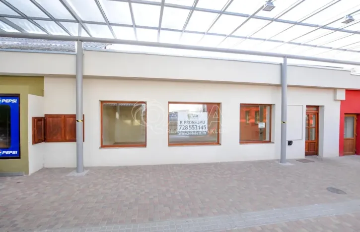 Pronájem obchodního prostoru, Benešov, Tyršova, 45 m2