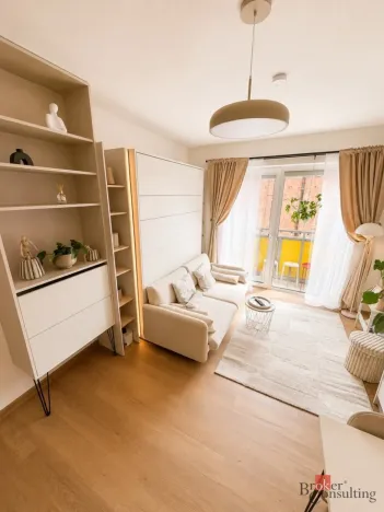 Pronájem bytu 1+kk, Brno - Zábrdovice, Bratislavská, 24 m2