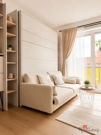 Pronájem bytu 1+kk, Brno - Zábrdovice, Bratislavská, 24 m2