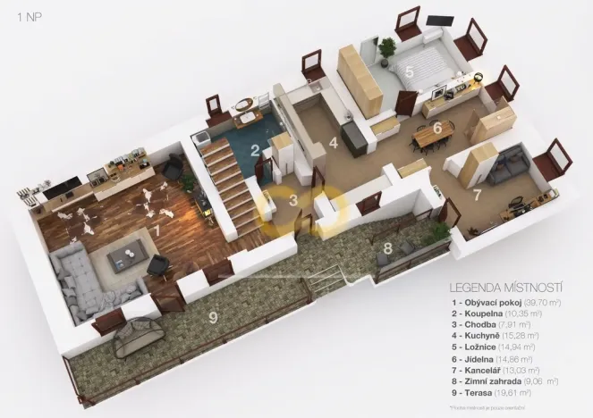 Prodej rodinného domu, Vlachovo Březí, Plánkova, 930 m2