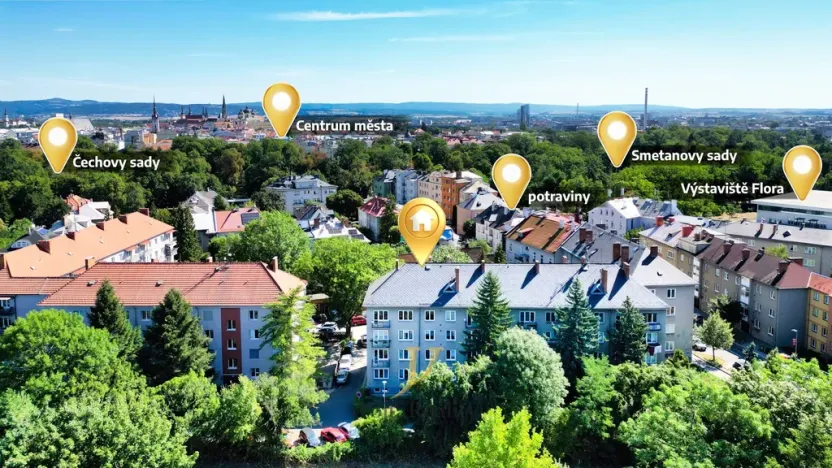 Prodej bytu 3+1, Olomouc, U místní dráhy, 64 m2