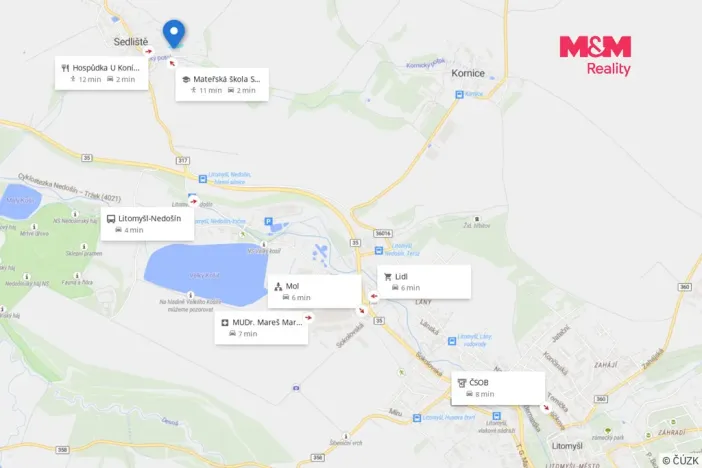 Prodej pozemku pro bydlení, Sedliště, 2075 m2