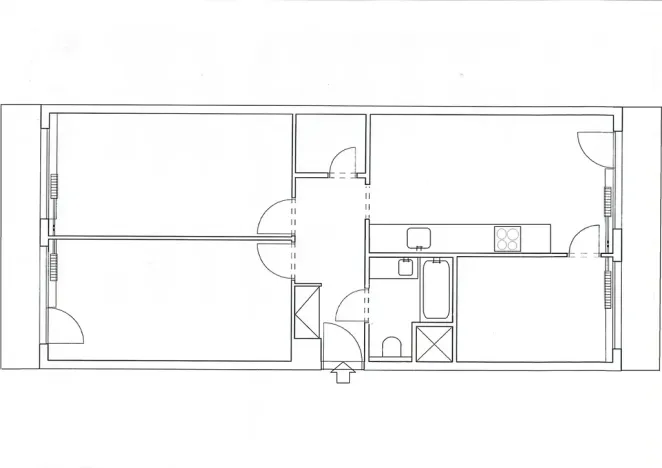 Prodej bytu 3+1, Praha - Vršovice, Turkmenská, 75 m2