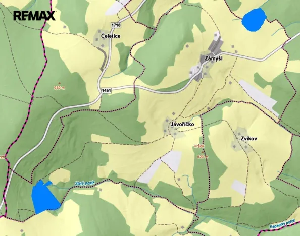 Prodej lesa, Hlavňovice, 28701 m2