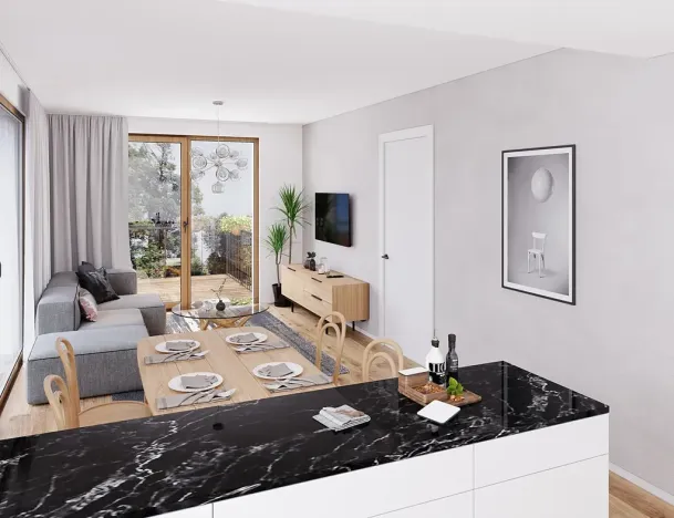 Prodej bytu 2+kk, Třeboň, Na Kopečku, 39 m2