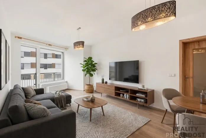 Pronájem bytu 2+kk, Praha - Modřany, Mezi vodami, 57 m2