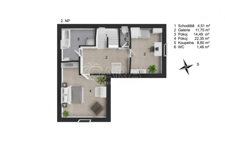 Pronájem rodinného domu, Statenice, Račanská, 130 m2