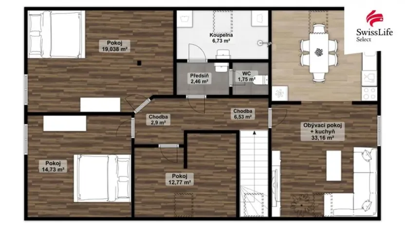 Prodej rodinného domu, Blovice, Americká, 260 m2