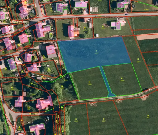 Prodej pozemku pro bydlení, Kozlovice, 4354 m2