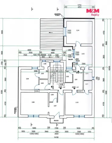 Prodej ubytování, Brandýs nad Orlicí, Husova, 340 m2