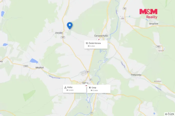 Prodej chaty, Švihov - Lhovice, 23 m2