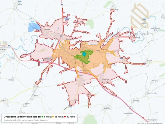 Pronájem bytu 2+1, Louny, 28. října, 51 m2