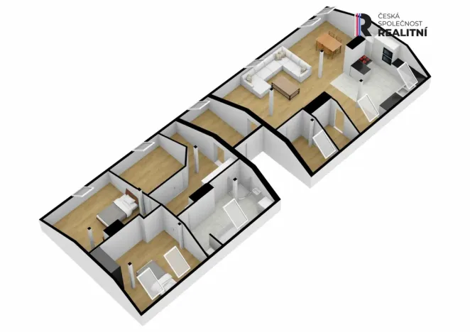 Pronájem bytu 4+kk, Mikulov, Nová, 168 m2